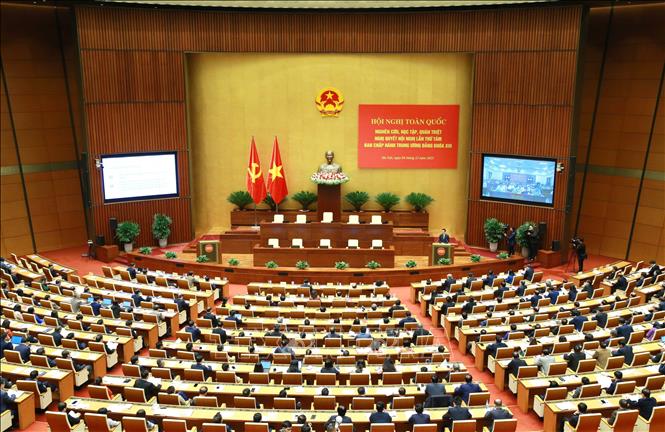 Hội nghị toàn quốc nghiên cứu, quán triệt Nghị quyết Hội nghị Trung ương 8 khóa XIII